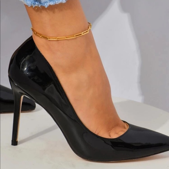 18K Gold Plated Minimalistic anklet - Picture 1 of 2